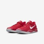 Kobe 8 Big Kids' Basketball Shoes, Red Size 4.5