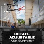 Silverback NXT 54" Adjustable Wall-Mounted Basketball Hoop