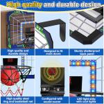 Indoor Mini Basketball Hoop for Kids with Scoreboard