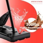 54" Portable Basketball Hoop with Adjustable Height