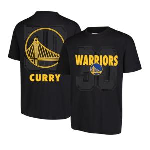 Men's NBA Super Soft Stephen Curry T-Shirt, Black