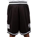 NBA Men's Chrome Mash Shorts, Black, XXL