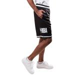 NBA Men's Chrome Mash Shorts, Black, XXL