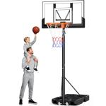 Yohood 10FT Portable Basketball Hoop with 40" Backboard