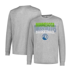 NBA Men’s Super Soft Long Sleeve T-Shirt - Timberwolves