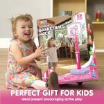 JOYIN Adjustable Toddler Basketball Hoop with 4 Balls