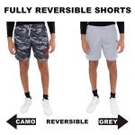 NBA Men's Black Camo Active Locker Room Shorts