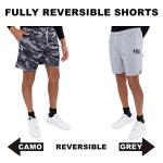 NBA Men's Black Camo Active Locker Room Shorts