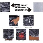 NBA Men's Black Camo Active Locker Room Shorts