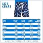 SIXPO Men's Quick-Dry Graphic Basketball Shorts