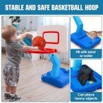 Adjustable Toddler Basketball Hoop for Indoor/Outdoor Play