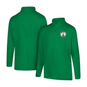 Boston Celtics Quarter Zip Long Sleeve Pullover