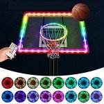LED Rim Light for Basketball Hoops - 16 Colors