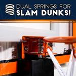 Franklin Sports Over The Door Basketball Hoop Set