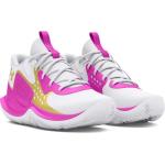 Under Armour Jet '23 White/Vivid Magenta Sneakers