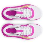 Under Armour Jet '23 White/Vivid Magenta Sneakers
