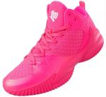 PEAK High Top Men's Basketball Sneakers - Pink Size 9