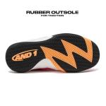 AND1 Gamma 4.0 Kids Basketball Shoes - Dark Pink/Orange