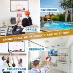 FASTOSS Wall-Mounted Indoor Basketball Hoop Set