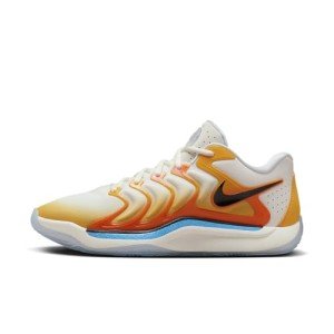 Nike KD17 Basketball Shoes - University Gold/Blue - Size 10