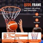 VEVOR Heavy-Duty Wall-Mounted Basketball Hoop