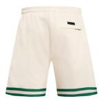 Boston Celtics Retro Athletic Shorts – Eggshell/Kelly Green