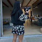 DIOTSR Men's Cool Mesh Basketball Shorts - Black