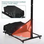 Portable 10 FT Adjustable Basketball Hoop with Wheels