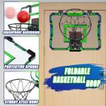 Mini Basketball Hoop with Remote for Indoor Fun