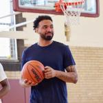 Wilson Evolution Size 7 Indoor Basketball, Navy