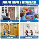 Mini Basketball Hoop with Remote for Indoor Fun