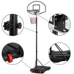 Yaheetech Adjustable Portable Basketball Hoop for Kids