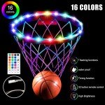 LED Rim Light for Basketball Hoops - 16 Colors