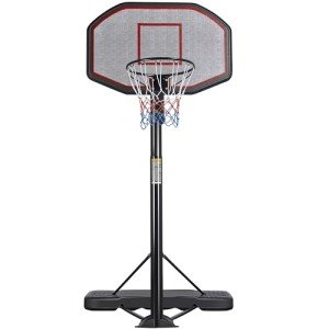 Yaheetech Portable Adjustable Basketball Hoop for Adults