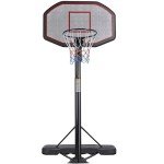 Yaheetech Portable Adjustable Basketball Hoop for Adults
