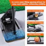 Feelwin 10ft Adjustable Outdoor Basketball Hoop