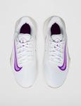 Nike Men's Precision 7 Basketball Shoes - White/Purple