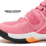 AND1 Gamma 4.0 Kids Basketball Shoes - Dark Pink/Orange