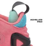 AND1 Scope High Top Basketball Shoes, Light Pink/Green