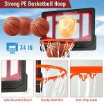 Adjustable Portable Basketball Hoop for Kids and Youth