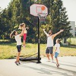 Yaheetech Portable Adjustable Basketball Hoop for Adults