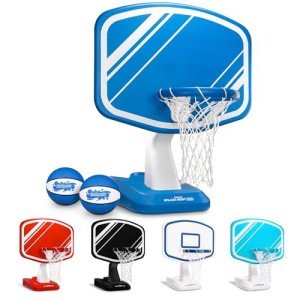 GoSports Pro Poolside Basketball Game with Hoop & Balls