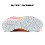 AND1 Showout Kids Basketball Shoes - Bright Orange/Pink