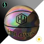 Luminous Reflective Basketball for Night Games