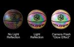 Luminous Reflective Basketball for Night Games