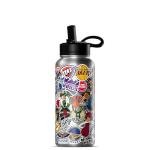 NBA Team Insulated 32 oz Water Bottle with Straw