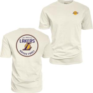 Los Angeles Lakers Official T-Shirt - Ivory, Large