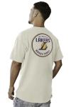 Los Angeles Lakers Official T-Shirt - Ivory, Large