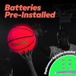 GlowCity Glow in the Dark Basketball - Size 7