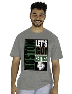 Boston Celtics Vintage Tri-Blend T-Shirt - Gray